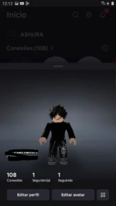 Conta de roblox boa...