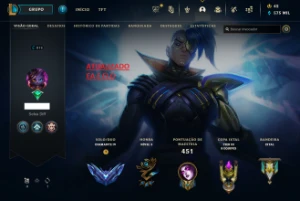 Conta Antiga DIAMANTE , Todos Campeões 575K Ea, Ótimas Skins - League of Legends LOL