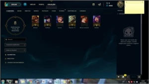 conta league 6 champs com Neeko 2460 EA - League of Legends LOL