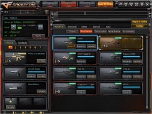 Conta CROSS FIRE 4 VIPS 2 -PATENTE 2 ESTRELAS E 2 M.N - Crossfire