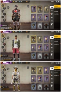 Conta diamante 1 gemada - Free Fire