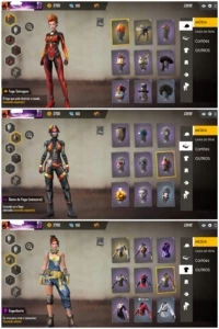 Conta diamante 1 gemada - Free Fire