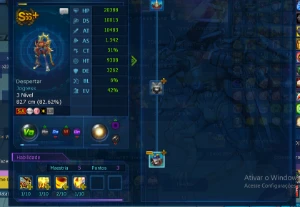 Conta Ladmo server alpha 3.5k ht 3.8 at de selos abertos - Digimon Masters Online