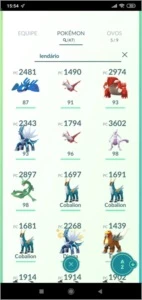 Pokemon Go Conta lvl34 Bem Upada - Pokémon