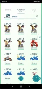 Pokemon Go Conta lvl34 Bem Upada - Pokémon