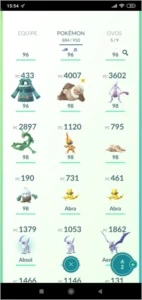 Pokemon Go Conta lvl34 Bem Upada - Pokémon