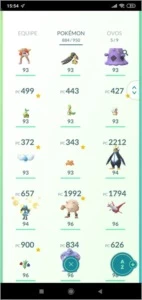 Pokemon Go Conta lvl34 Bem Upada - Pokémon