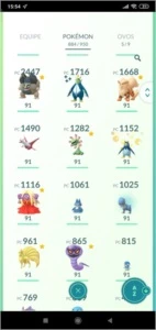 Pokemon Go Conta lvl34 Bem Upada - Pokémon