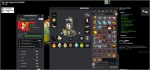 Conta lv 200 Crocabulia com MUITOS sets e itens! - Dofus