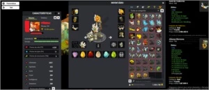 Conta lv 200 Crocabulia com MUITOS sets e itens! - Dofus