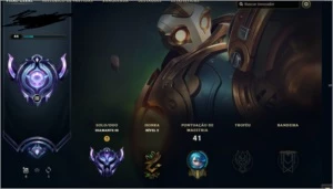Conta diamante 3, skin vitoriosa, mmr d1+ - League of Legends LOL