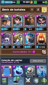 Conta Clash Royale