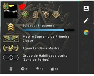 CONTA SUPREMO + MEDALHAS CS PRIME - Counter Strike
