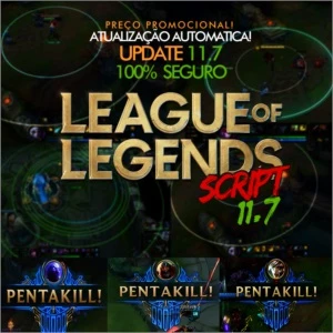 ESCRIPT EXTERNO INDETECTAVEL - 100% SEGURO E ATUALIZADO 11.7 - League of Legends LOL