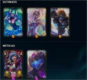 conta lol unranked skins raras, level 169, 129 champs. - League of Legends