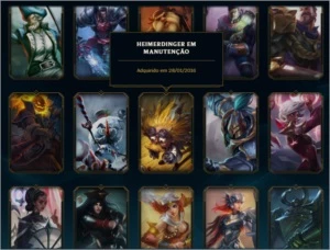 conta lol unranked skins raras, level 169, 129 champs. - League of Legends