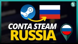 Conta Steam na Região da Russia!