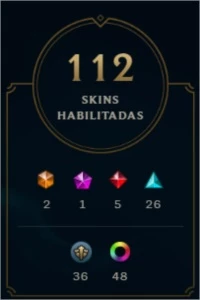 Conta League of Legends todos os campeões LOL