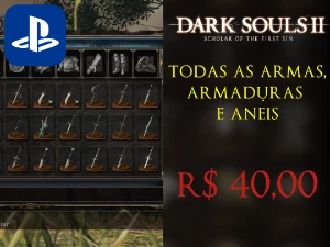 Todas as Armas, Armaduras e Anéis - Dark Souls 2 PS4/PS5 - Outros