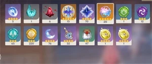 YAE MIKO + HUTAO + MONA + JEAN + GARANTIDO + ARMA 5* + PETS - Genshin Impact