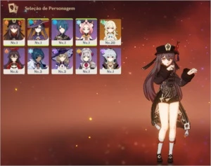 HUTAO + MONA 5⭐ GENSHIN IMPACT CONTA AR10 ✨