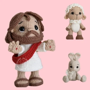 Jesus , Coelho e Ovelinha
