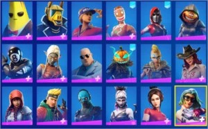 Conta fortnite com 126 skins mais ikonik e salve o mundo.