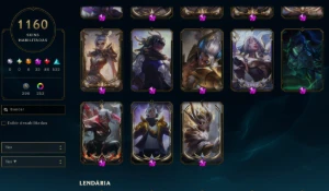 Conta Com 1160 Skins Ex Gm - League of Legends LOL