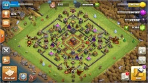 Clash of Clans - CV10 Recente + 9.3K de Gemas
