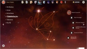 Conta genshin impact AR 57 com 14 5 estrelas Hutao C1, Xiao