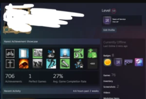 Counter-Strike 2 Prime Com Medalhas Raras E Antigas - Counter Strike CS
