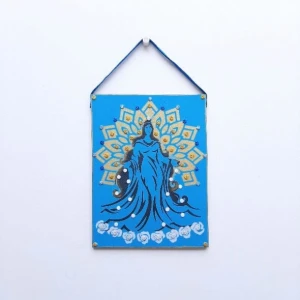 Quadro Mandala Iemanjá m - Artesanato e Personalizados