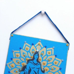 Quadro Mandala Iemanjá m - Artesanato e Personalizados