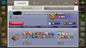 Conta de Clash Of Clans CV8