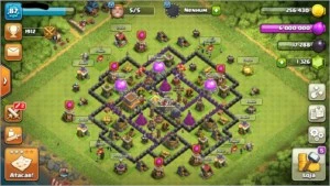 Conta de Clash Of Clans CV8