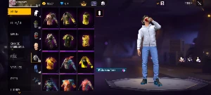 Conta antiga com itens raros - Free Fire