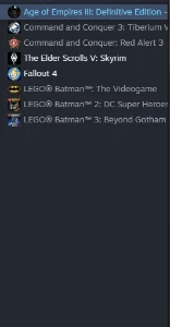 Vendo Conta Steam com 8 Jogos
