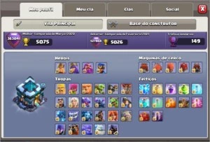 Centro de vila 13 Full - Clash of Clans