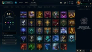 Conta League of Legends - 84 skins LOL
