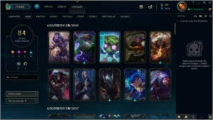 Conta League of Legends - 84 skins LOL