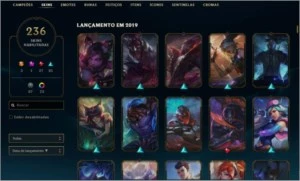Conta League of Legends LOL