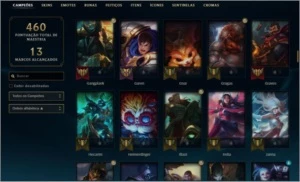 Conta League of Legends LOL