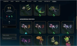 Conta League of Legends LOL