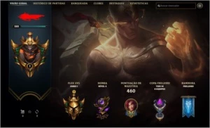 Conta League of Legends LOL