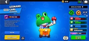 Conta de brawl stars com 56 brawls e 23373 de troféus