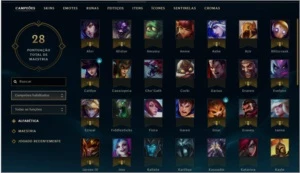 Vendo conta de League of Legends
