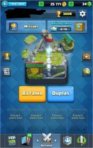 Conta Clash Royale Level 6 Arena 10