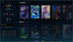 Conta - 600 Skins - League of Legends LOL