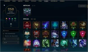 Conta - 600 Skins - League of Legends LOL
