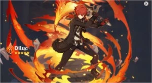 Diluc + Diversos Leia! - Genshin Impact